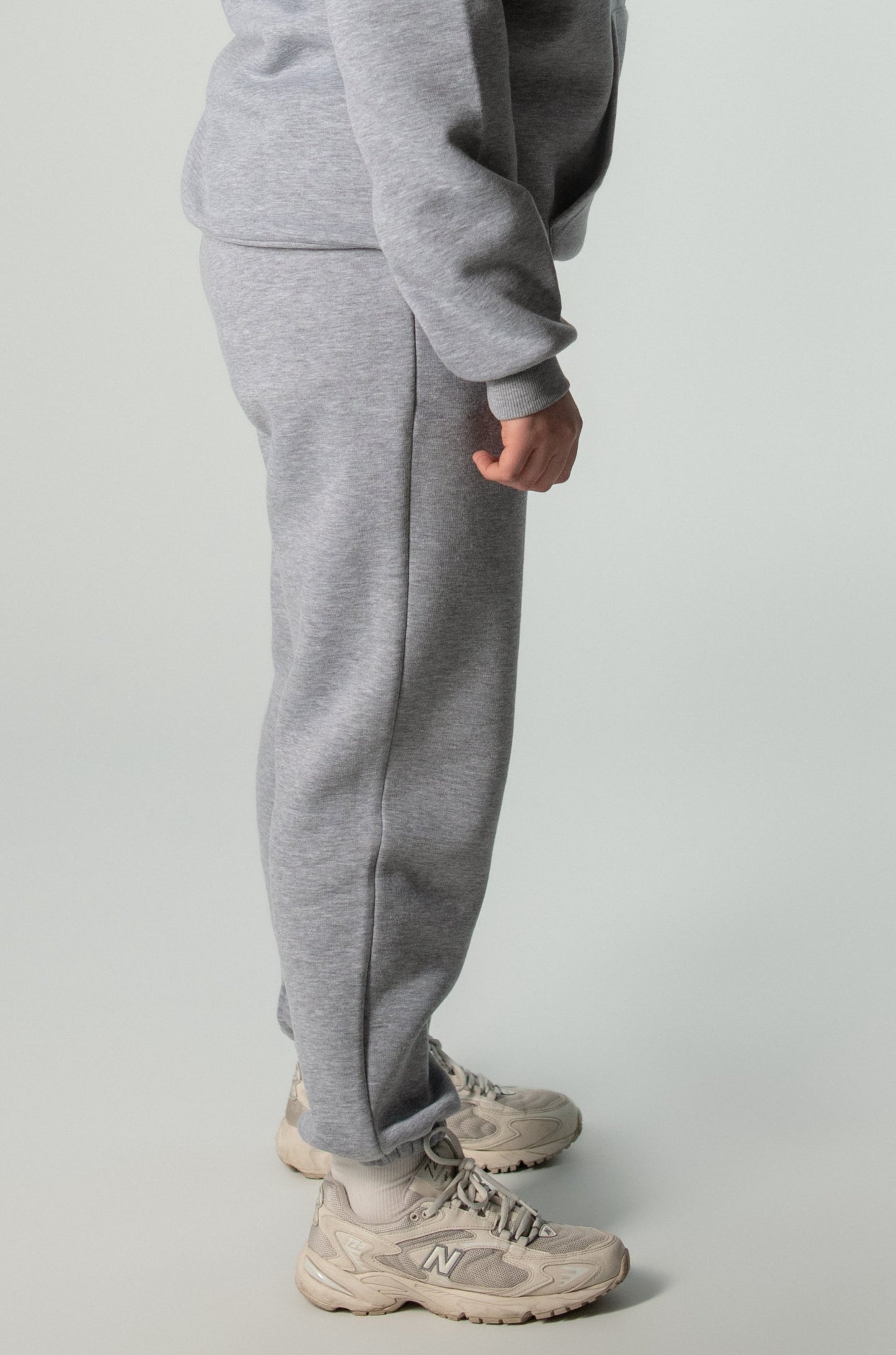 Light Grey Oversized Sweatpants