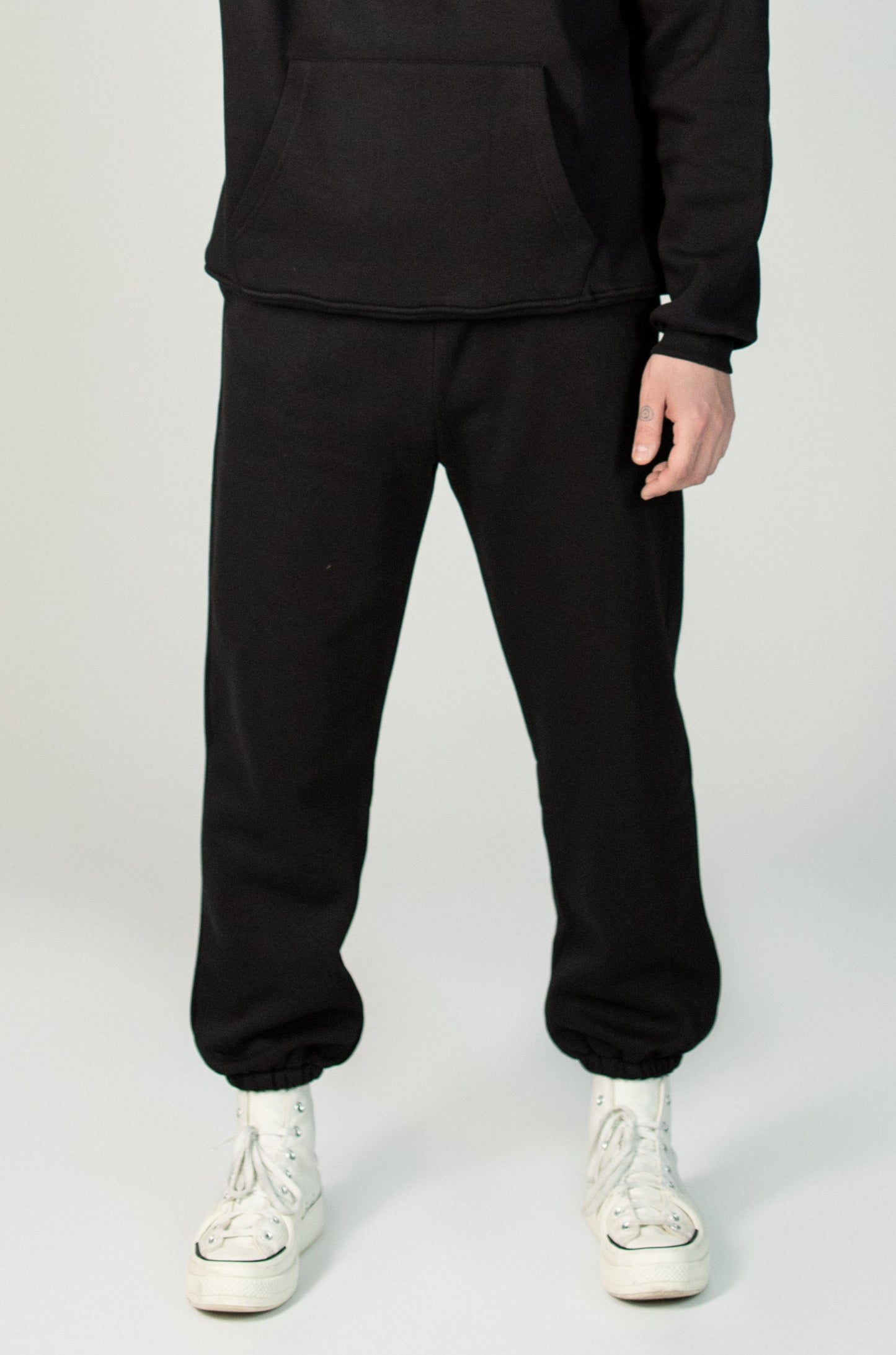 Black Oversized Sweatpants