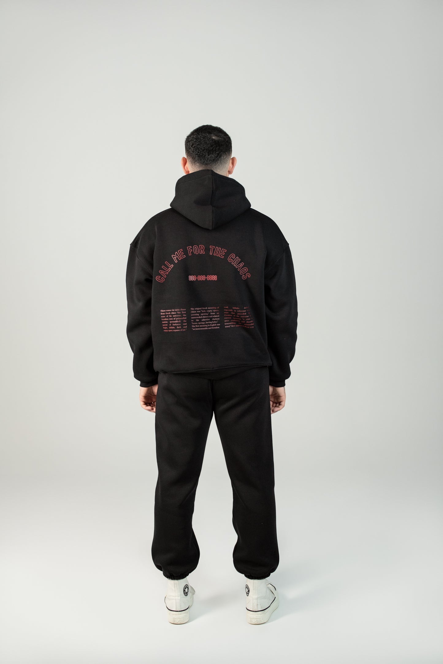 Black Oversized Sweatpants