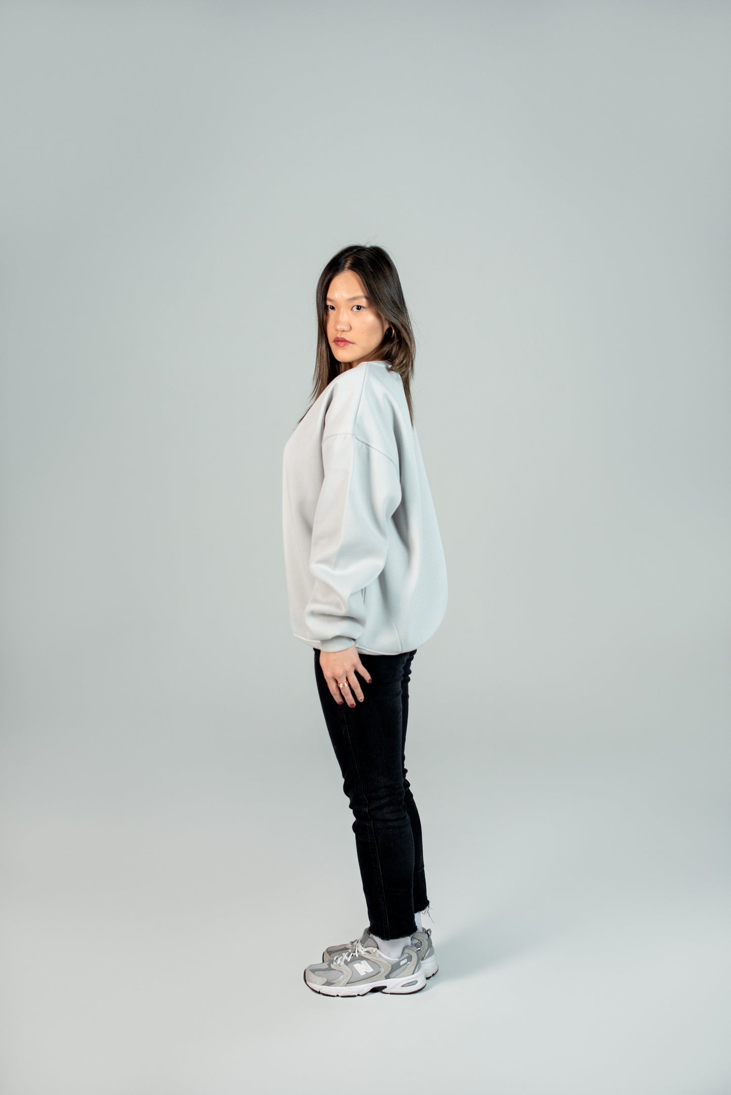 Space Grey Plain Sweatshirt