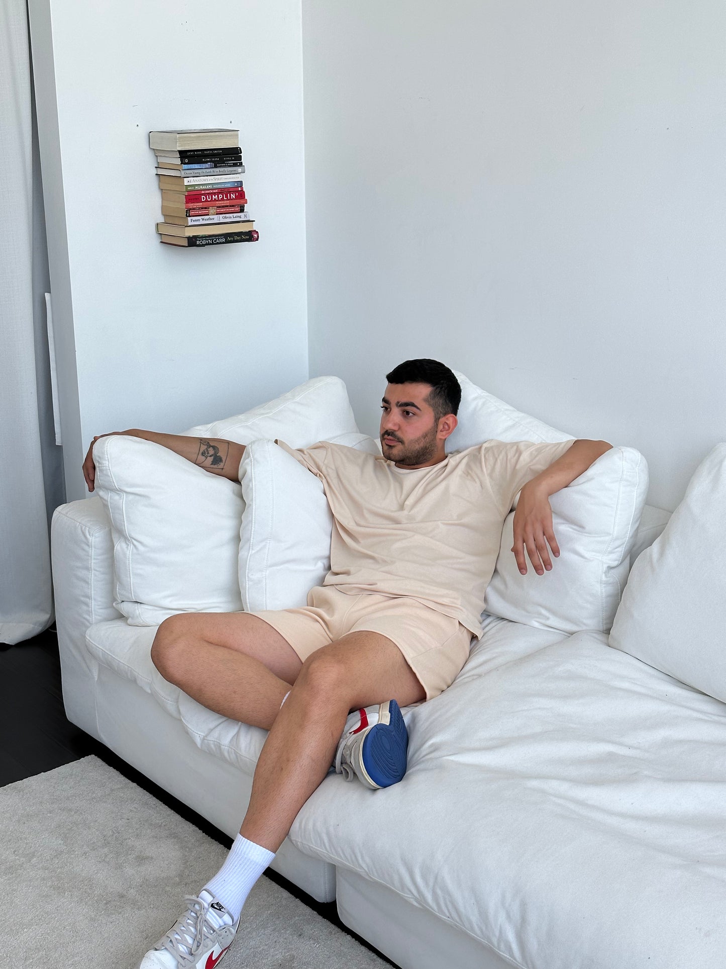 Beige Oversized T-shirt