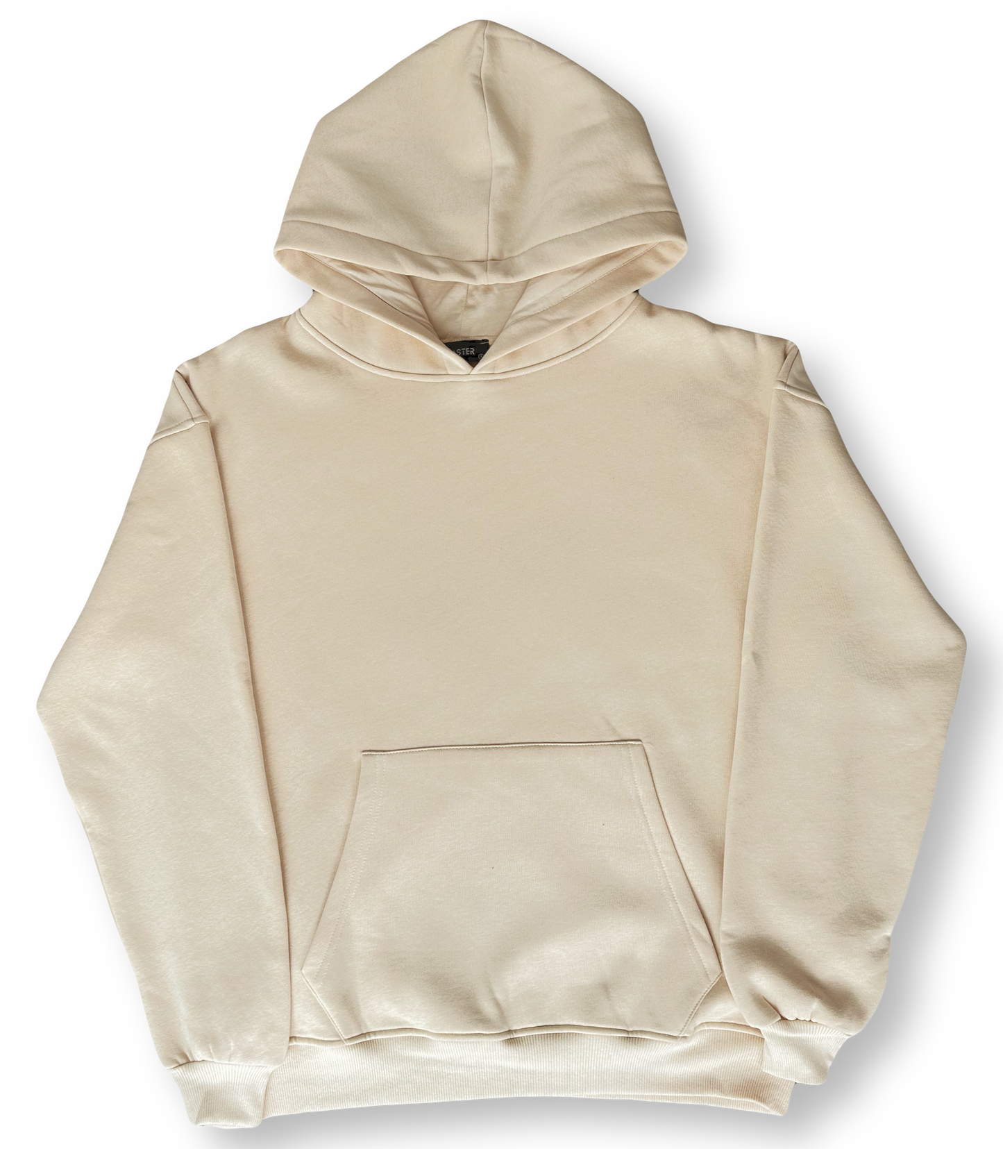 Beige Oversized Hoodie