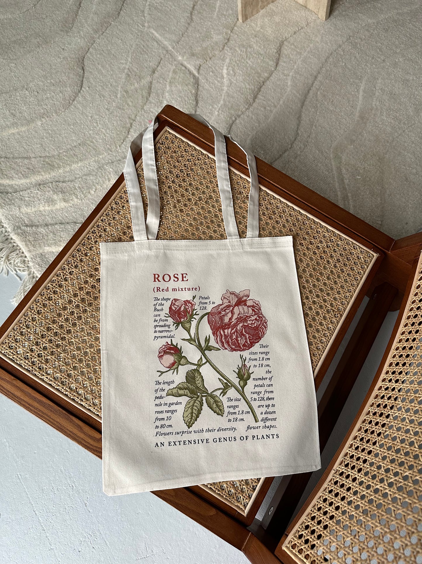 Tote bag "Rose"