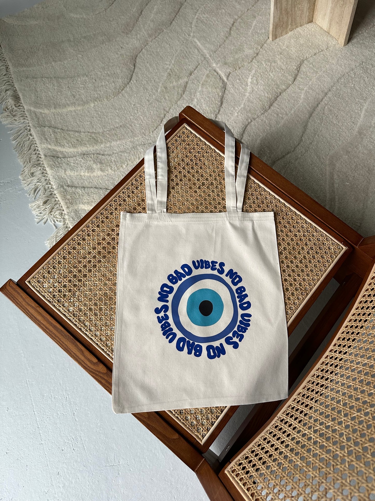 Tote bag "No bad vibes"