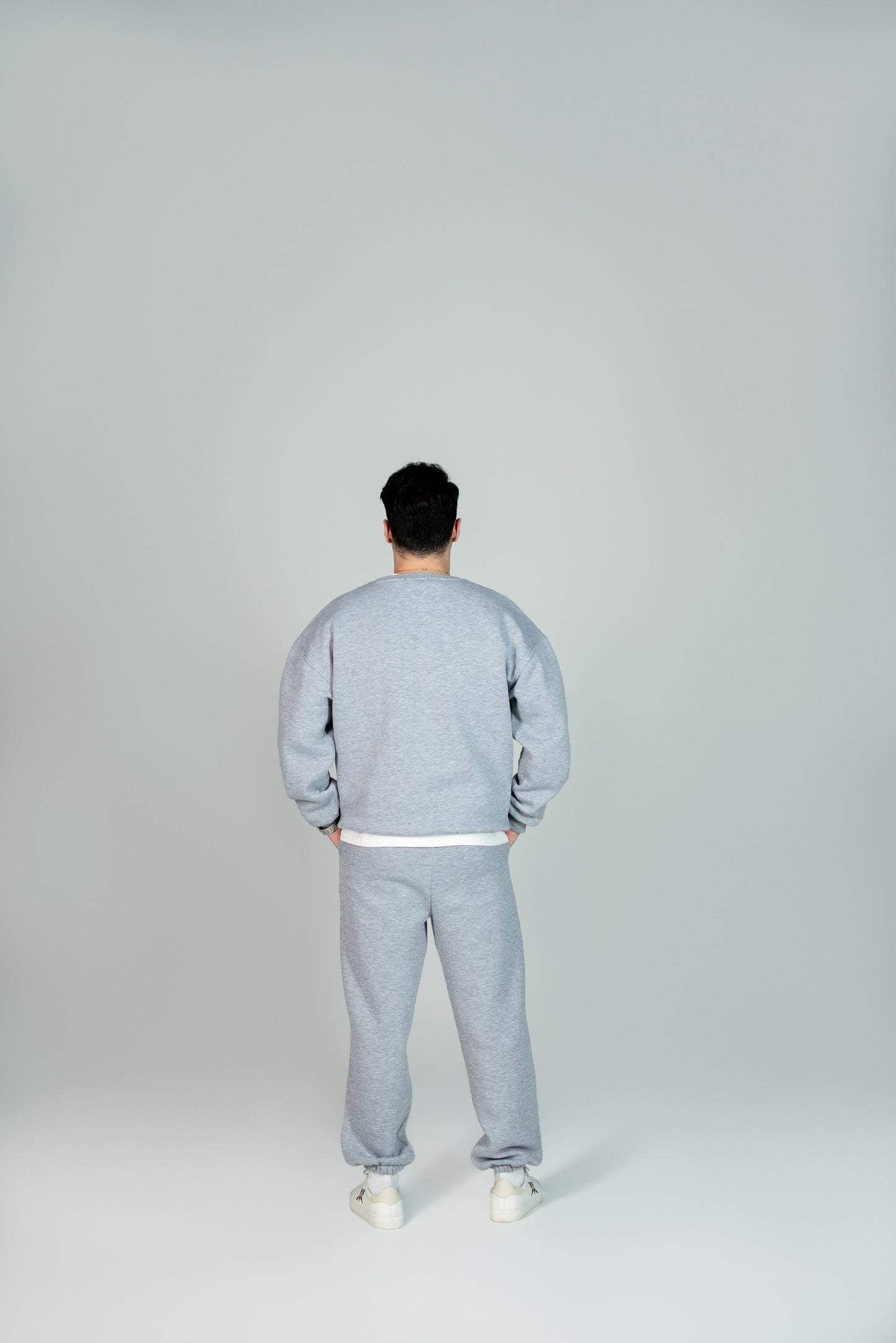 Light Grey Plain Sweatshirt