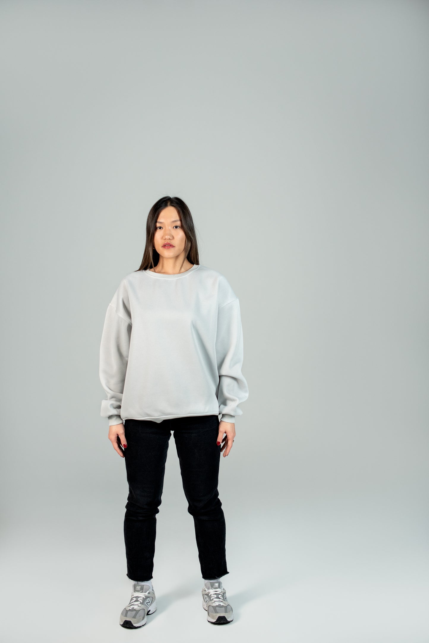 Space Grey Plain Sweatshirt