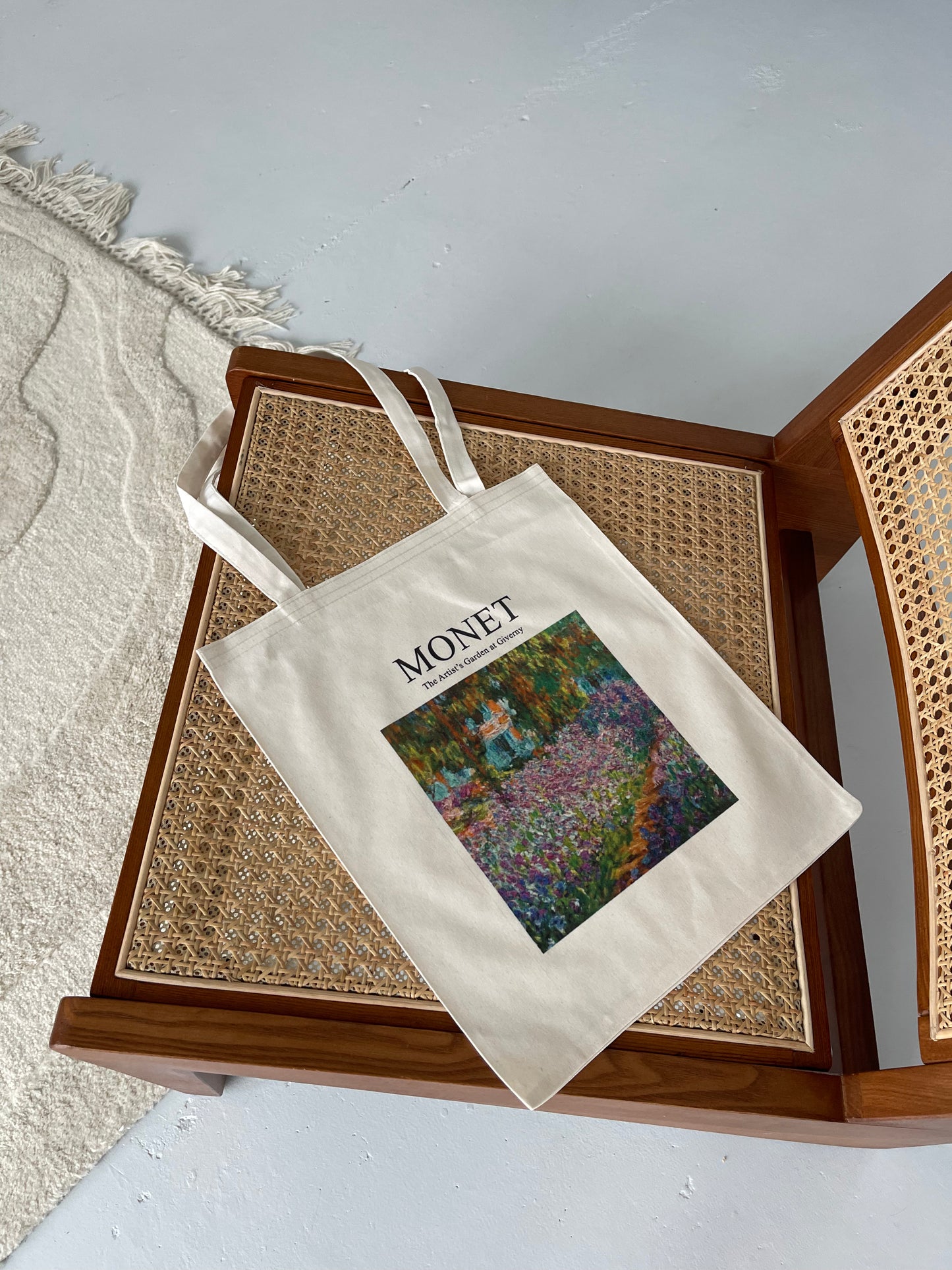 Tote bag "The Artist's Garden At Giverny"