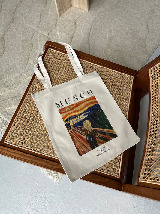 Tote bag "Munch,The scream"