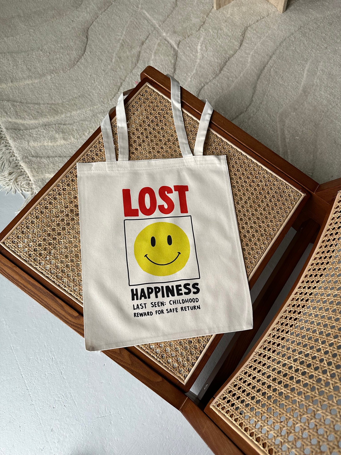 Tote bag "Lost happiness"