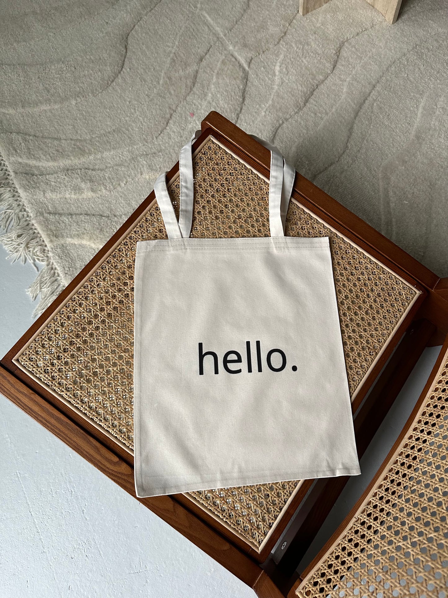 Tote bag "Hello"